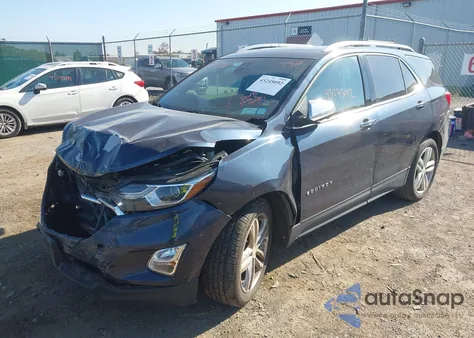 2019 Chevrolet Equinox Premier from USA, damaged, VIN 3GNAXYEX9KS524139